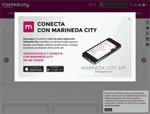 Tablet Screenshot of marinedacity.com